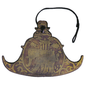 Thai Bell Plate decorated